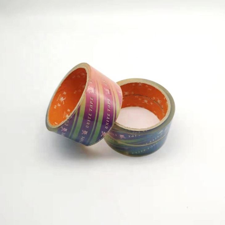 Shipping Sealing Tape Bopp Acrylic Adhesive Package Color Opp Packing Tape With Printed Logo